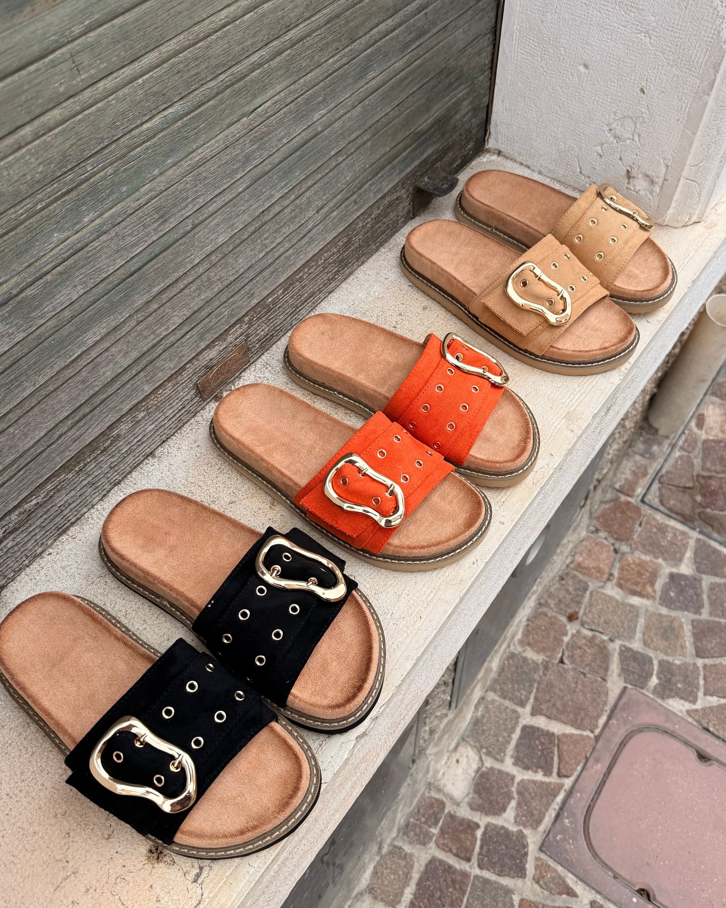 Ciabatta Melanie Beige