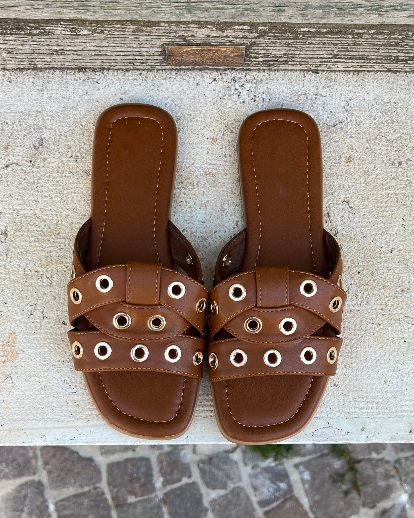 Ciabatte Lilly Camel