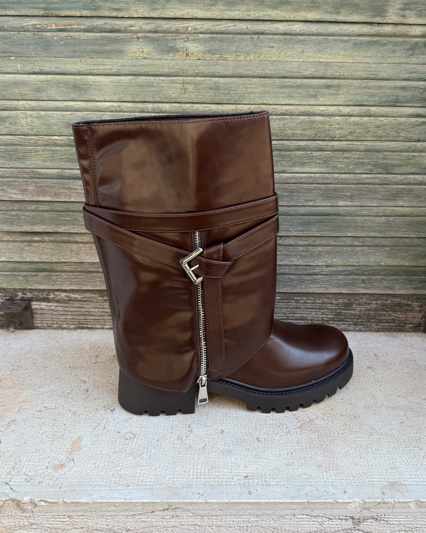 Stivaletto Double Brown