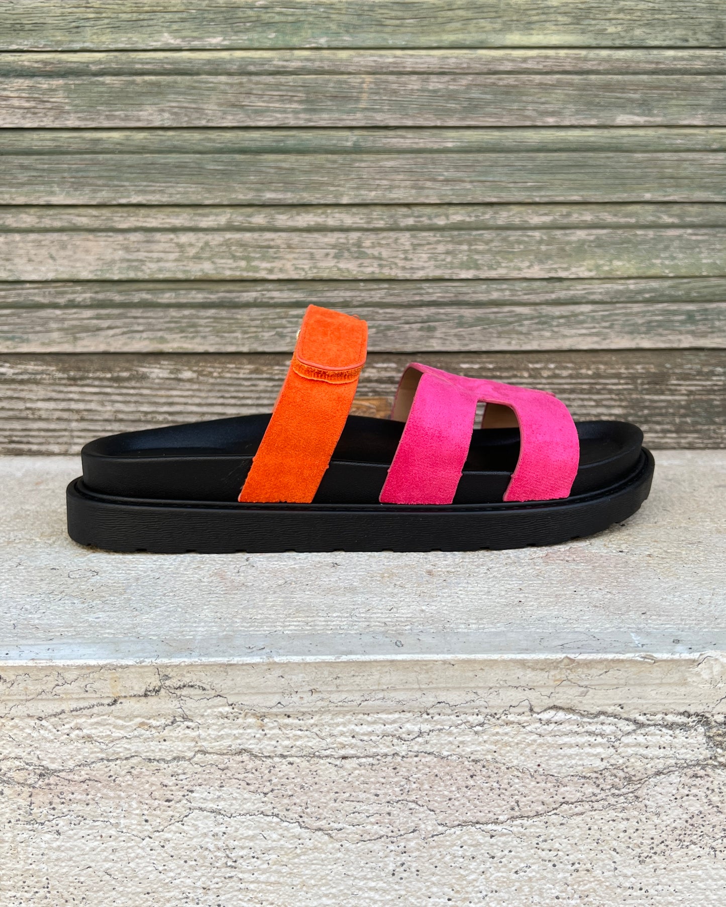 Ciabatte Emma Bicolor Fucsia