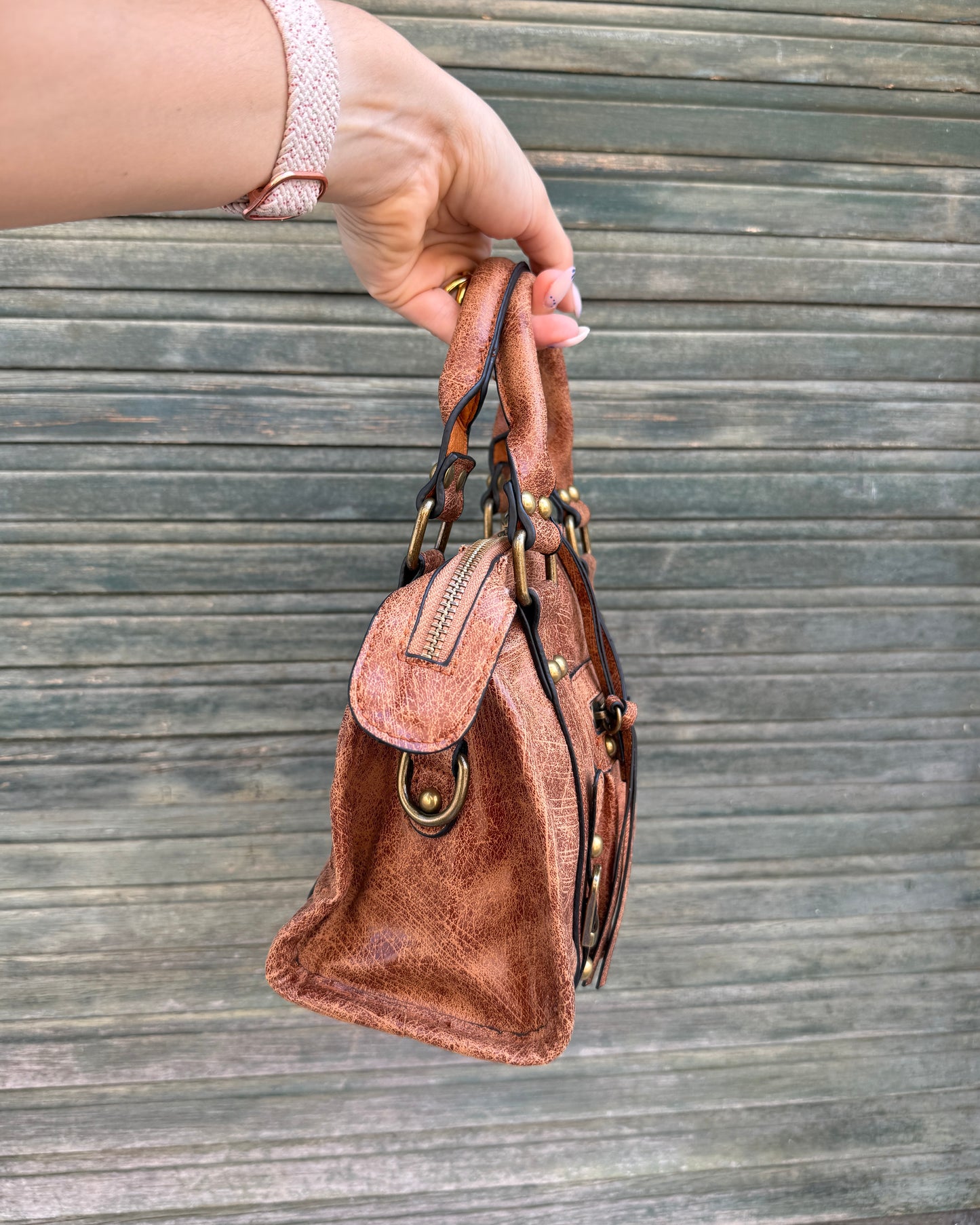 Borsa Angelica Camel