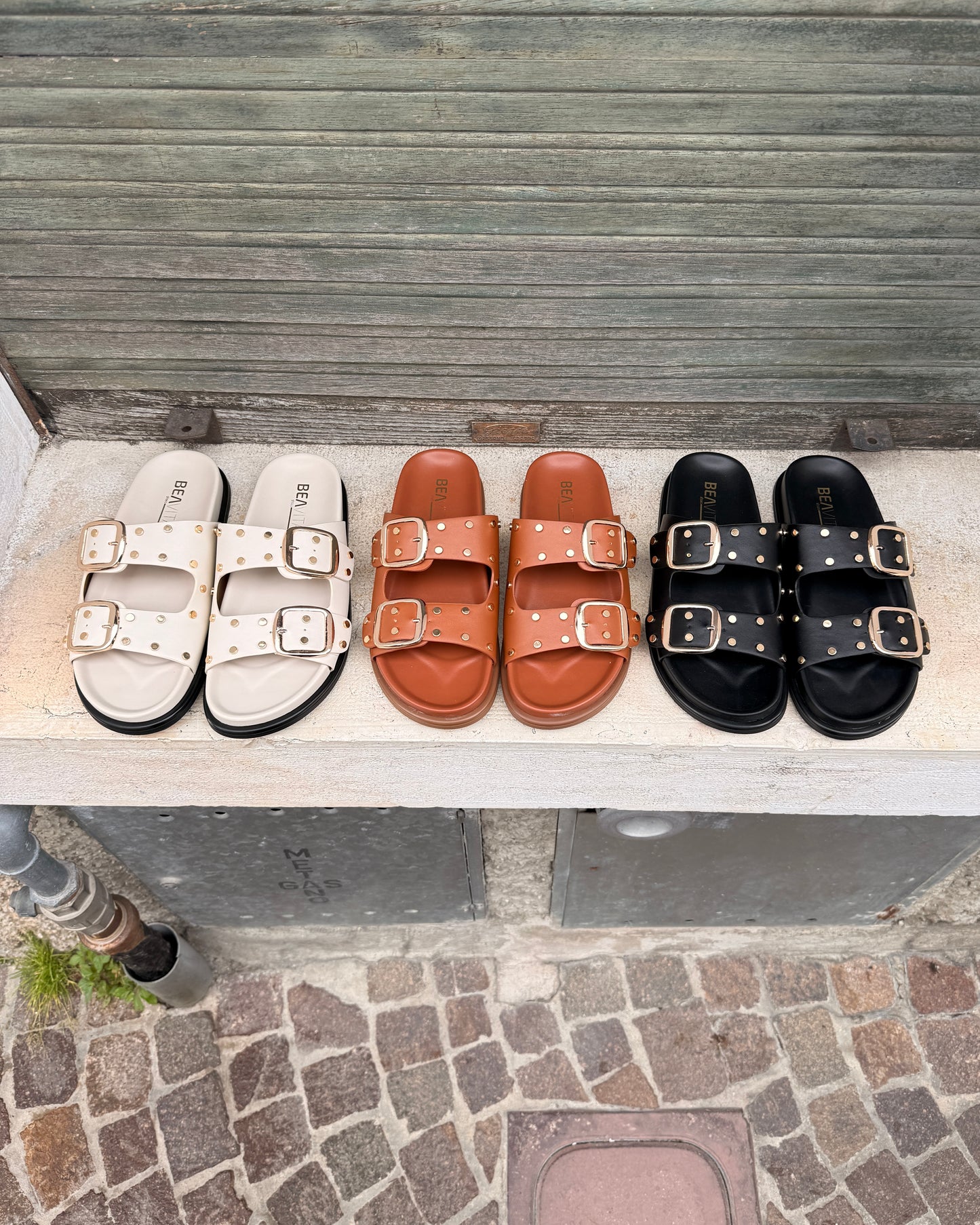 Ciabatta Veronica Beige