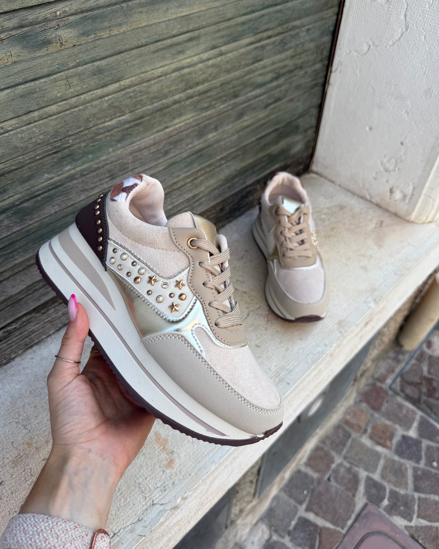 Sneakers Bristol Beige