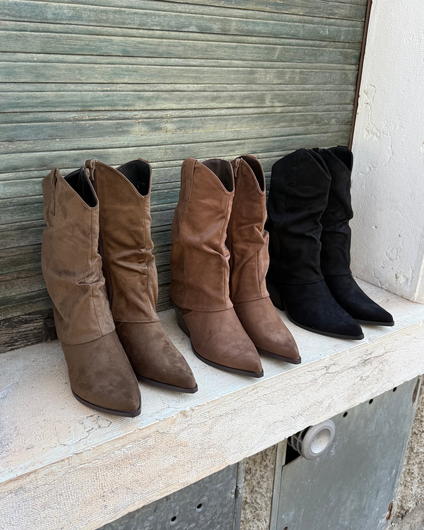 Stivali Daytona Suede Verde