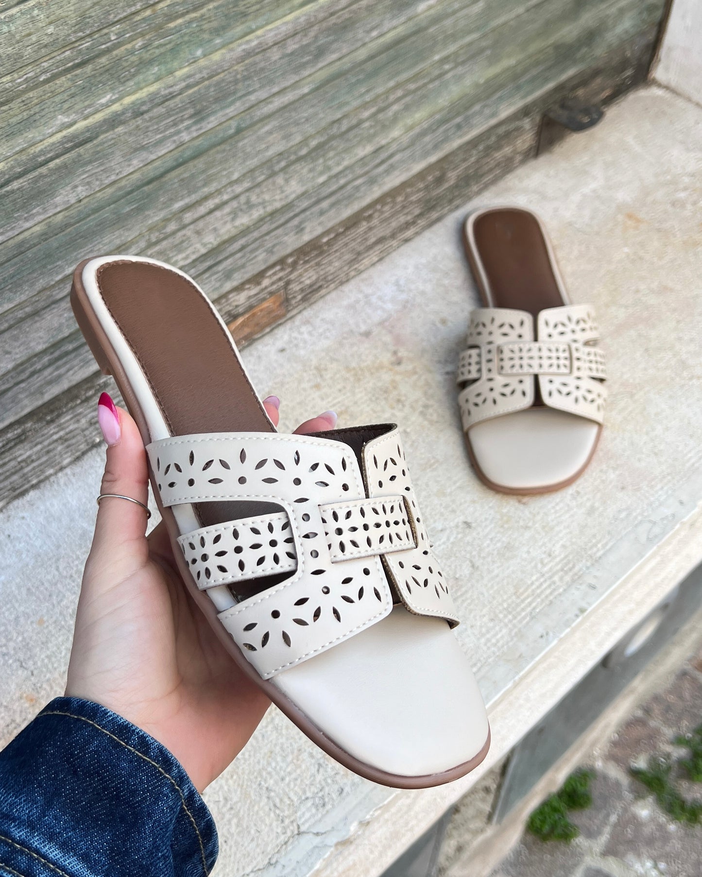 Ciabatta Fatima Beige