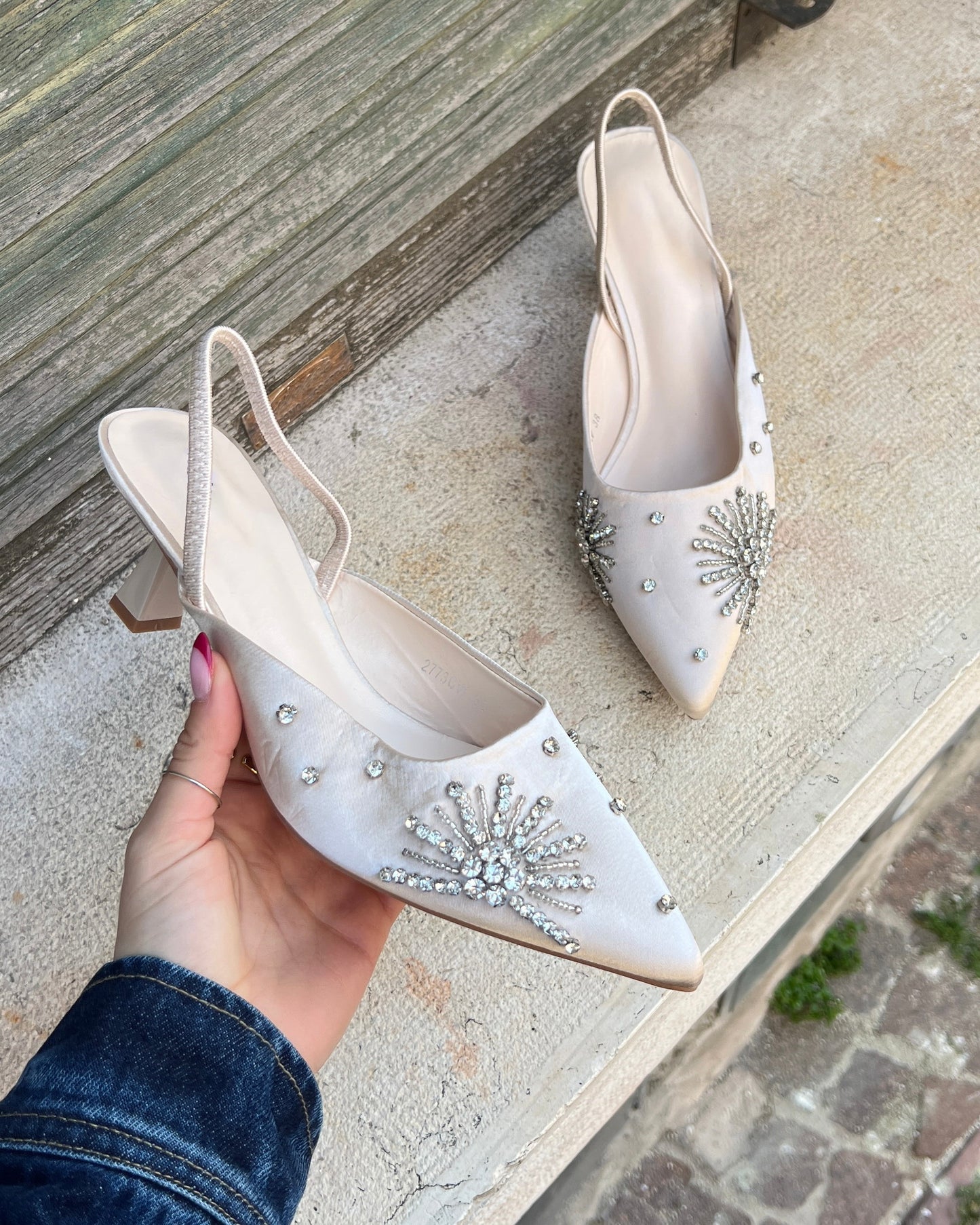Tacco Katy Beige
