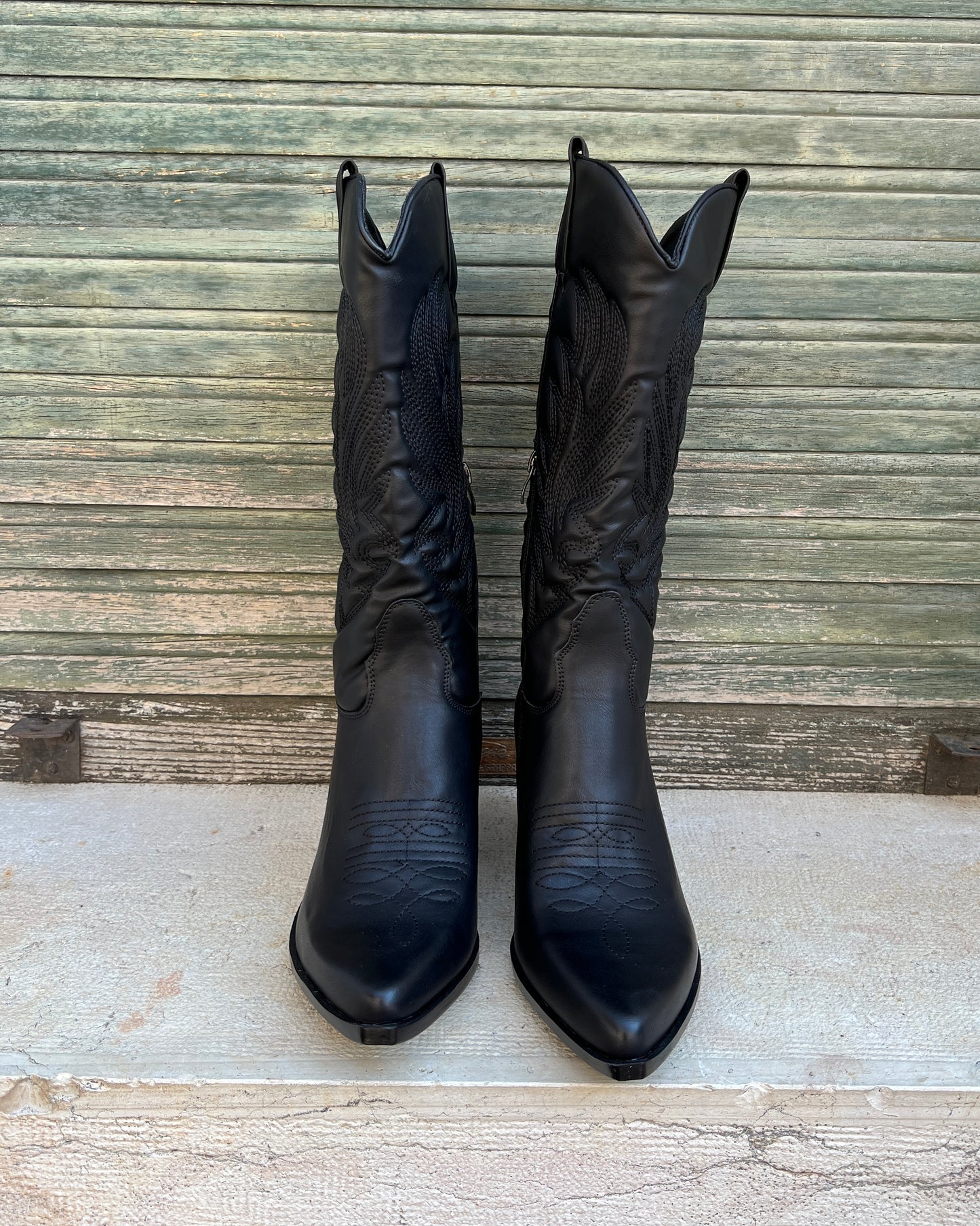 Camperos Nero Tacco 6cm