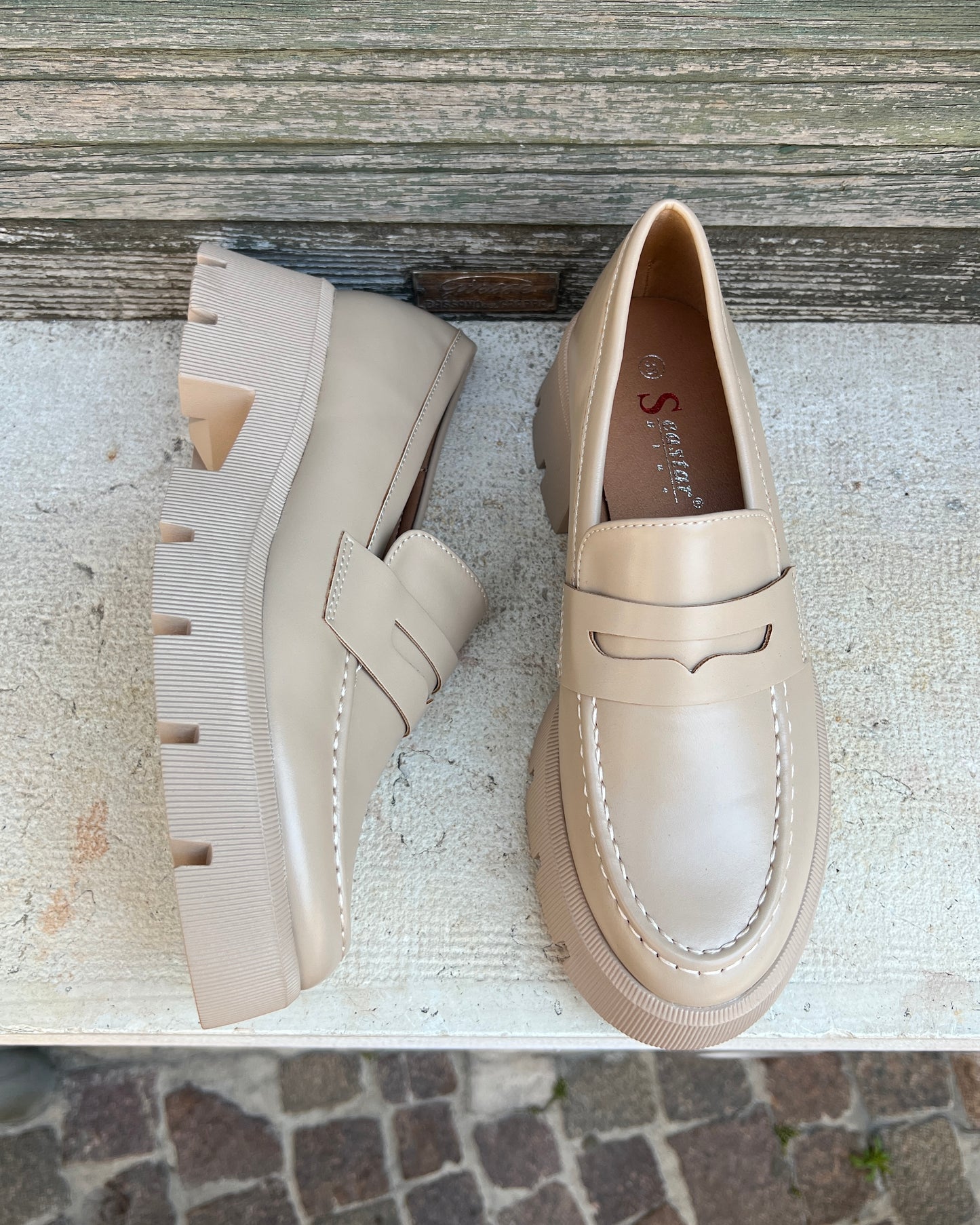 Mocassino Paris Beige
