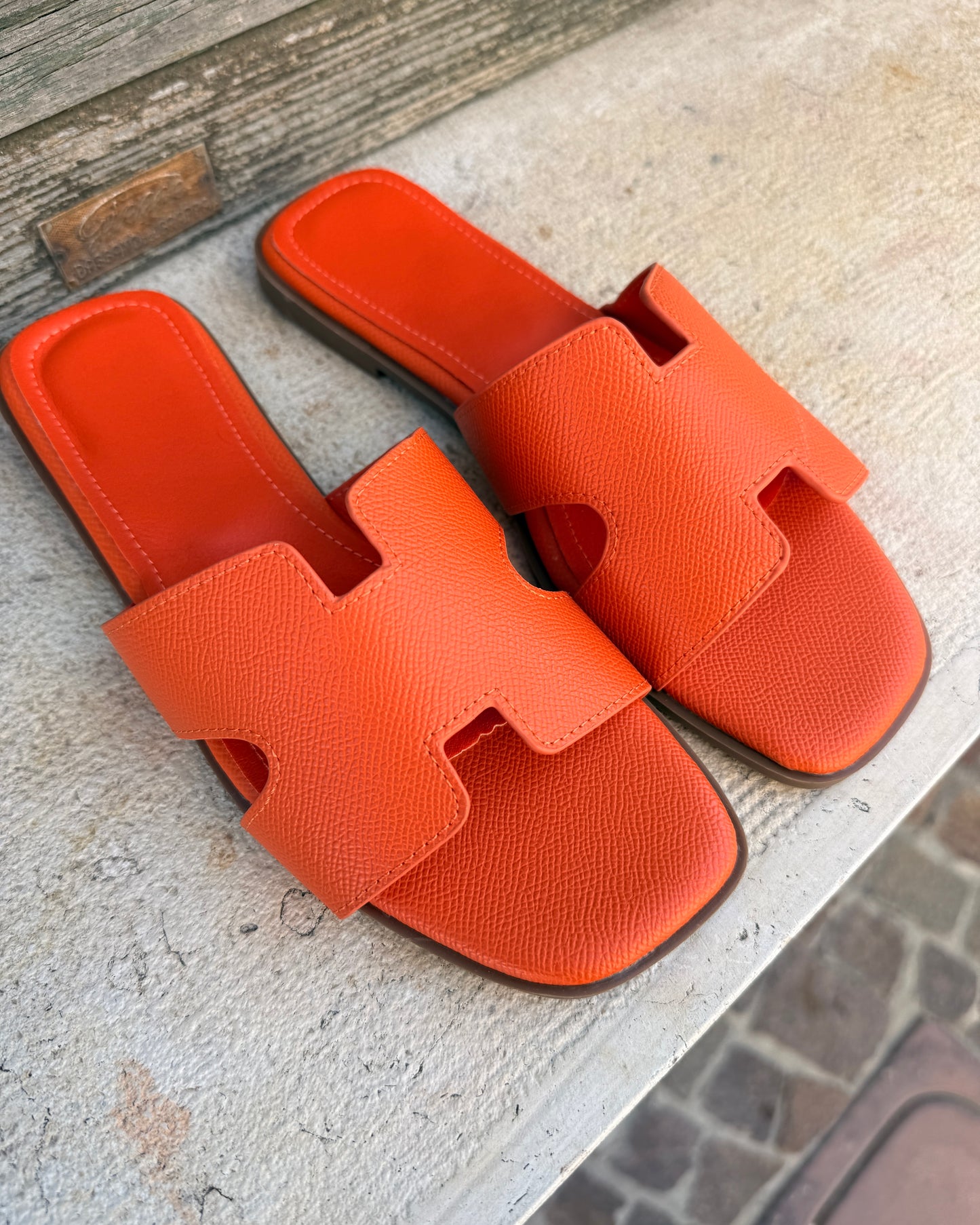 Ciabatta Fashion Arancio