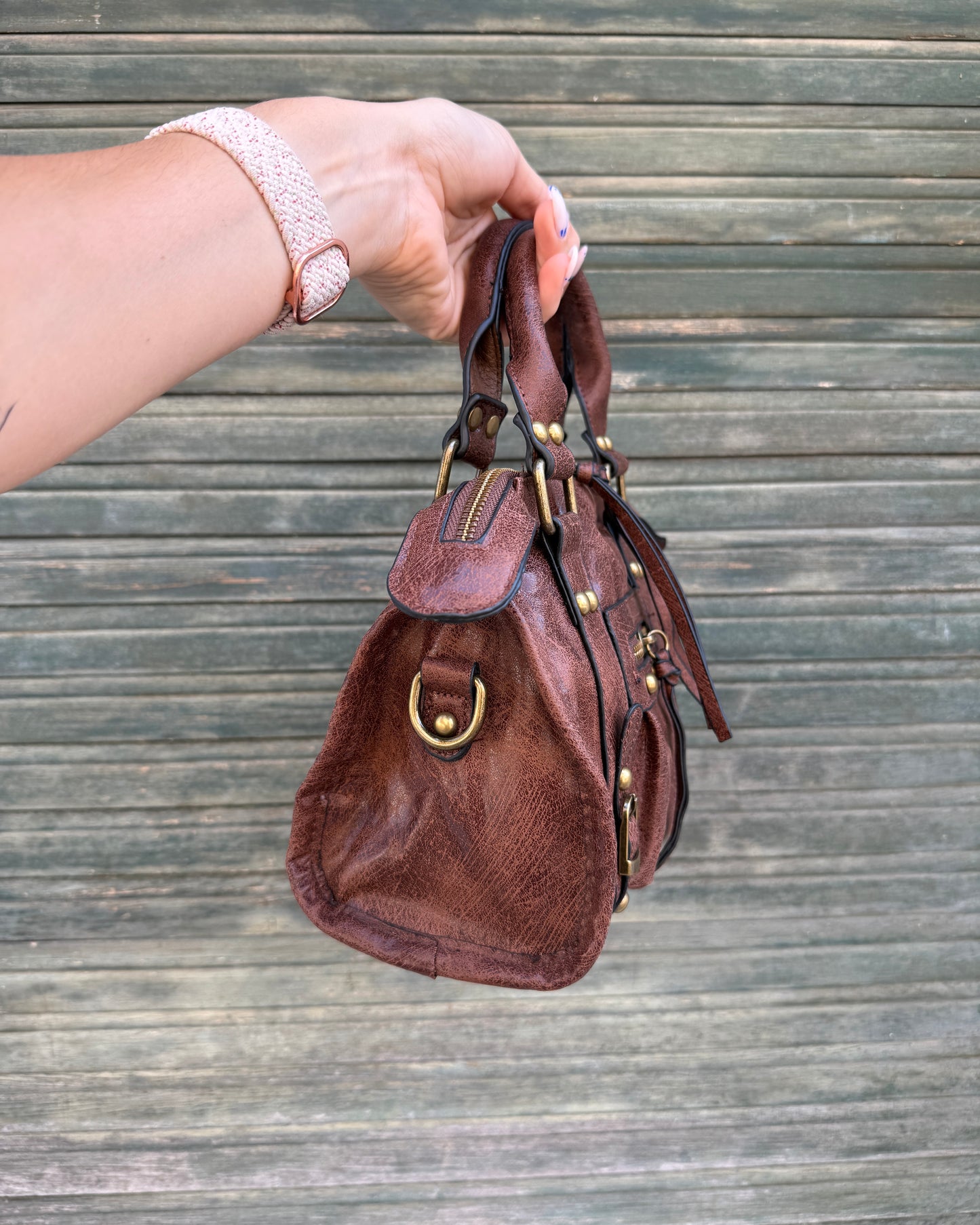Borsa Angelica Brown