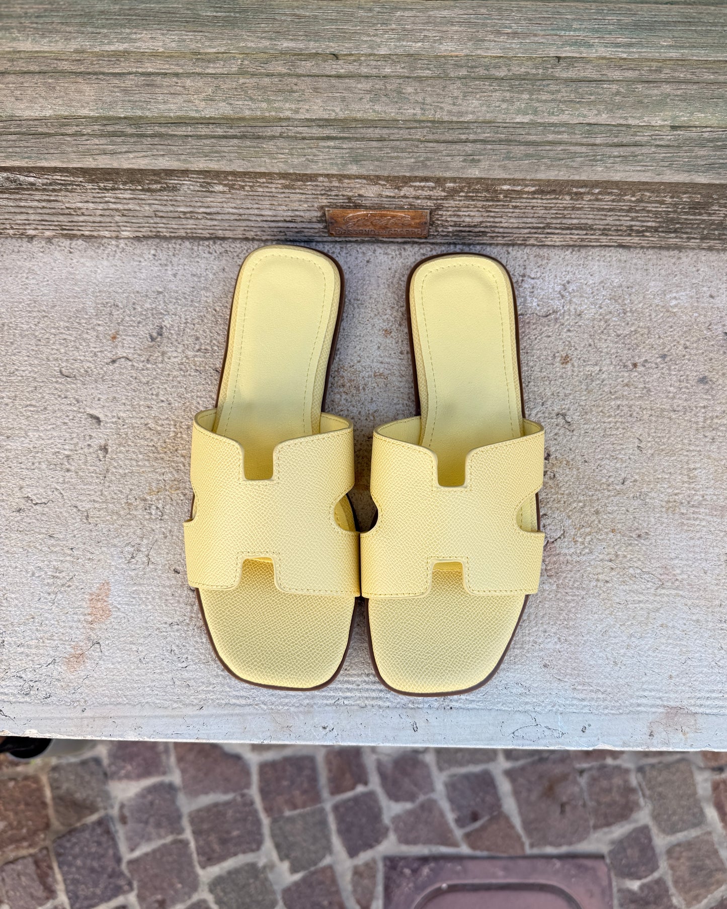 Ciabatta Fashion Gialla