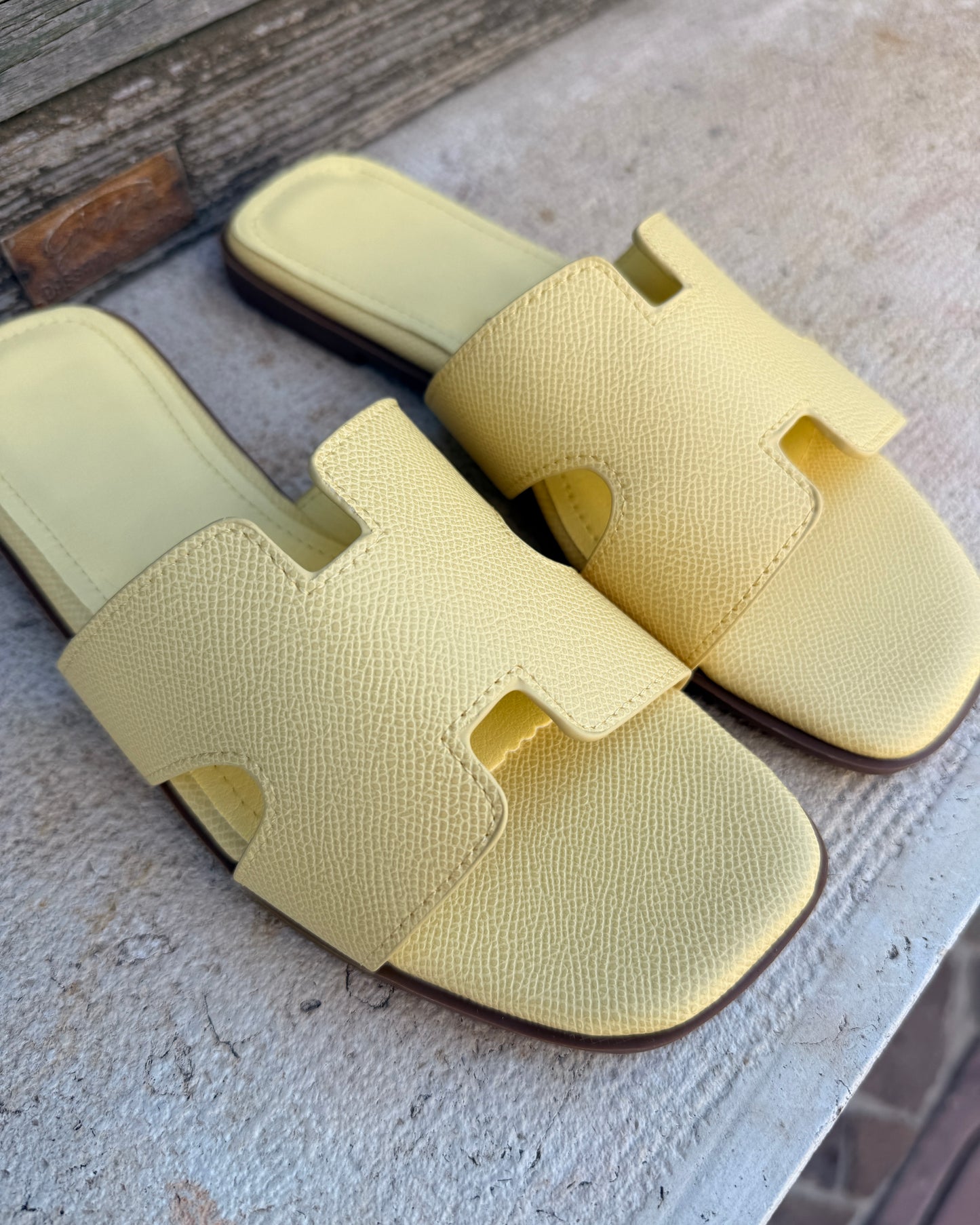 Ciabatta Fashion Gialla