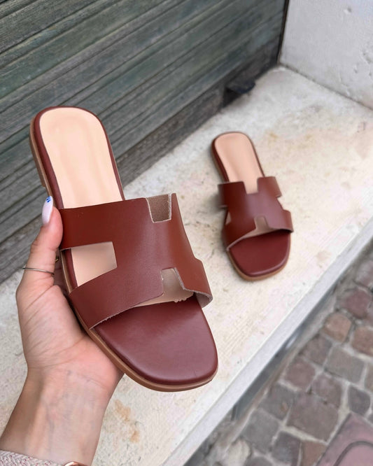 Ciabatta New Fashion Camel