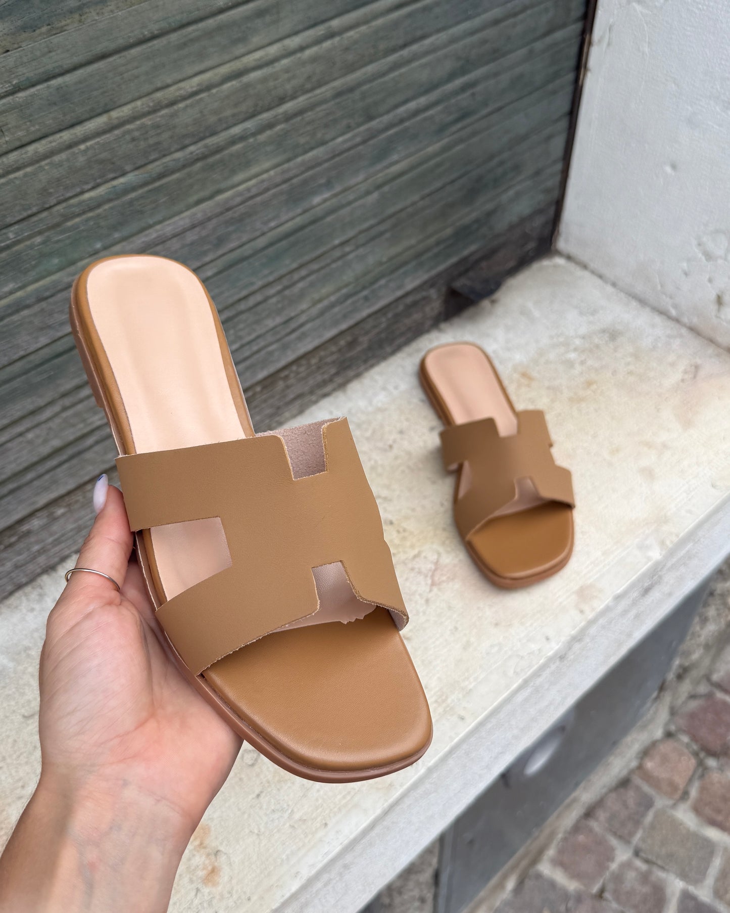 Ciabatta New Fashion Beige