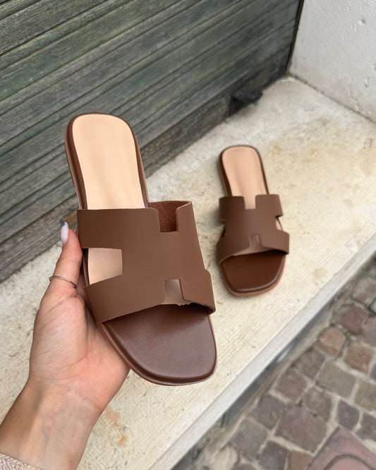 Ciabatta New Fashion Brown