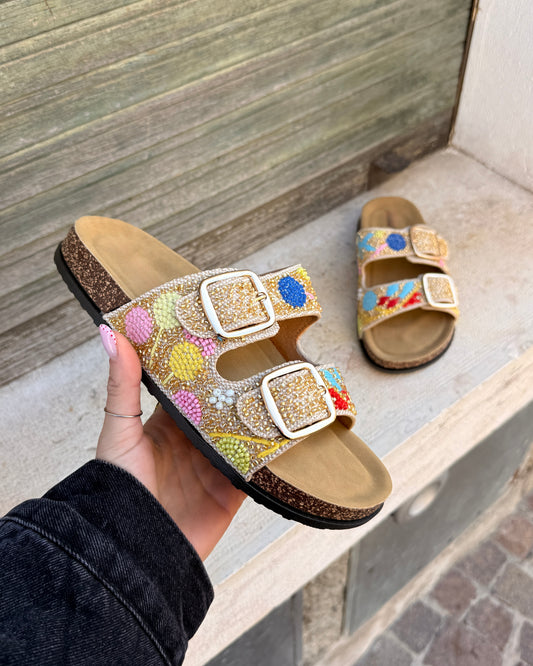 Ciabatte Amsterdam Oro