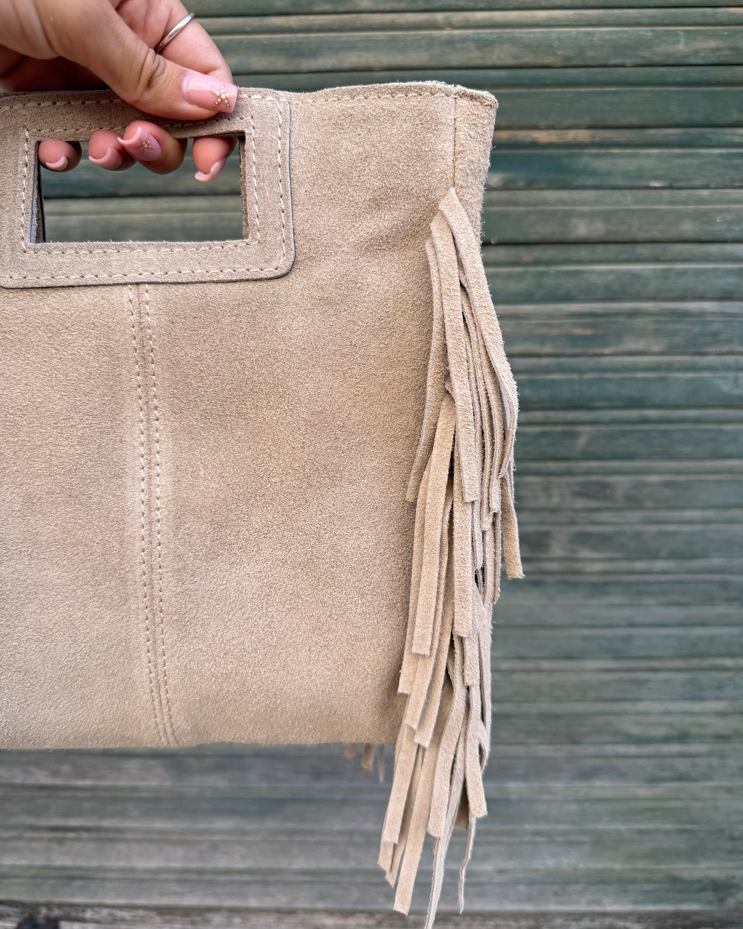Borsa Cheyenne Vera Pelle Beige