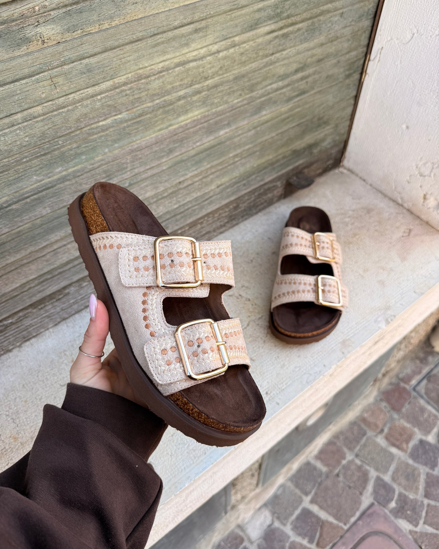 Ciabatta Kira Beige