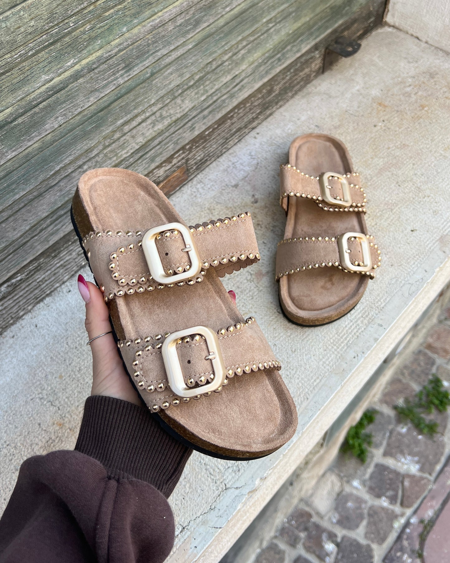 Ciabatta Emily  Khaki