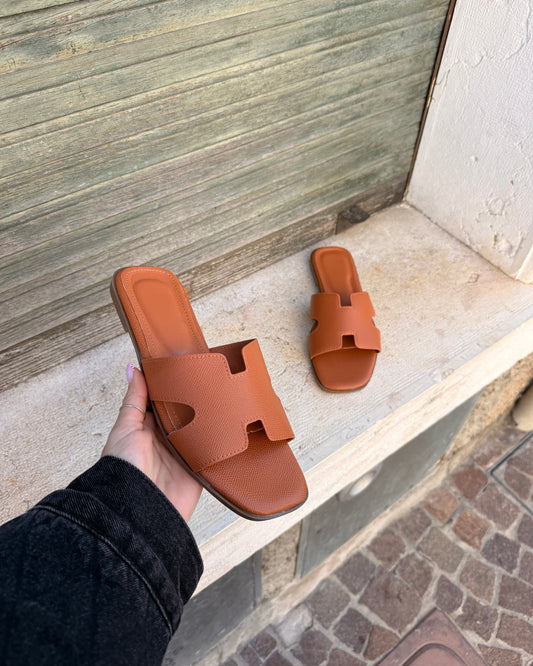 Ciabatta Fashion Camel