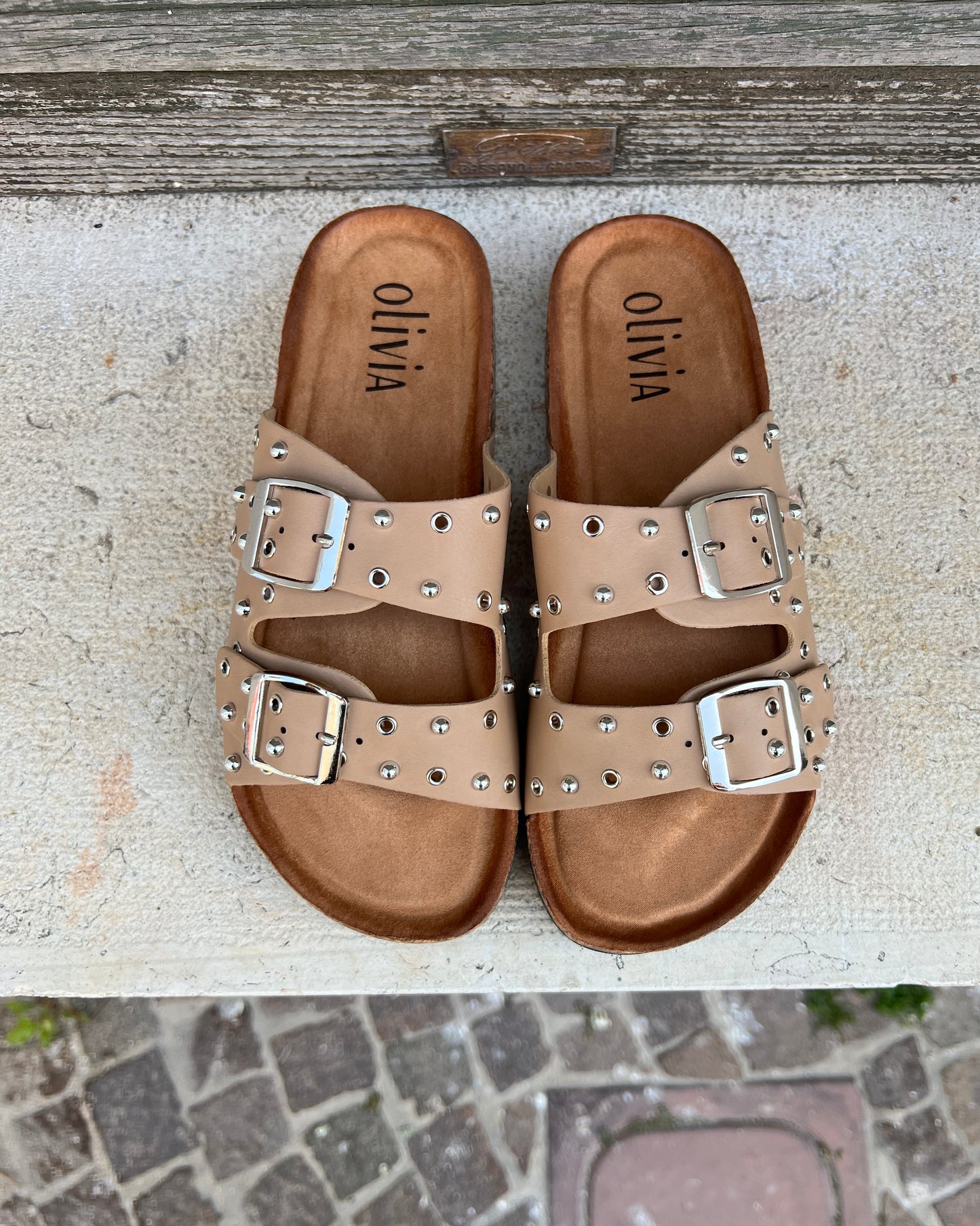 Ciabatta Olivia Beige