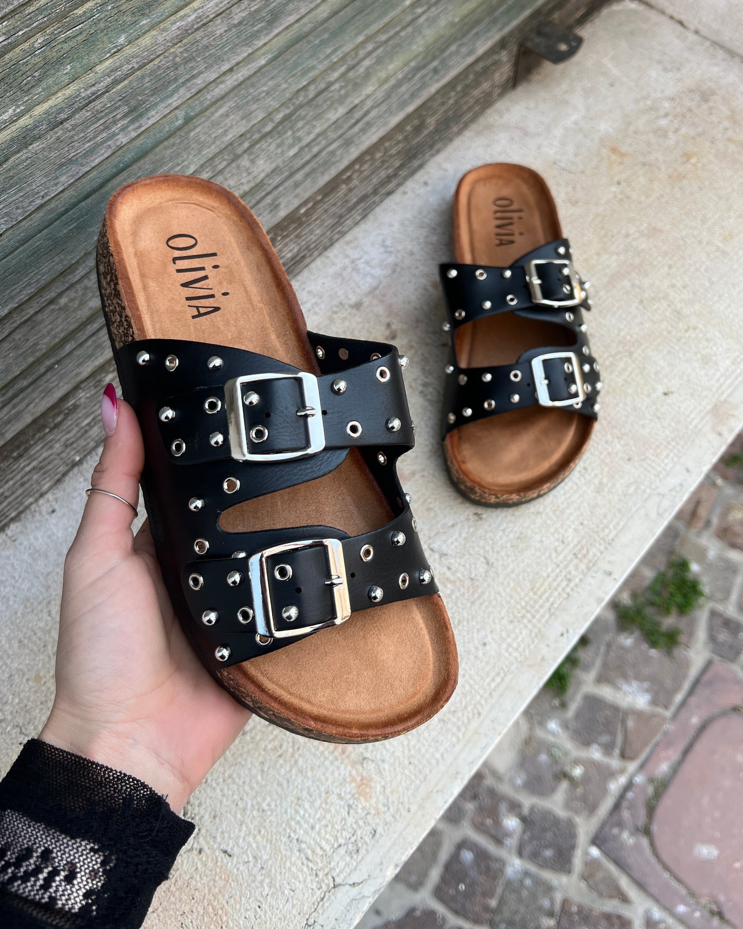 Ciabatta Olivia Black