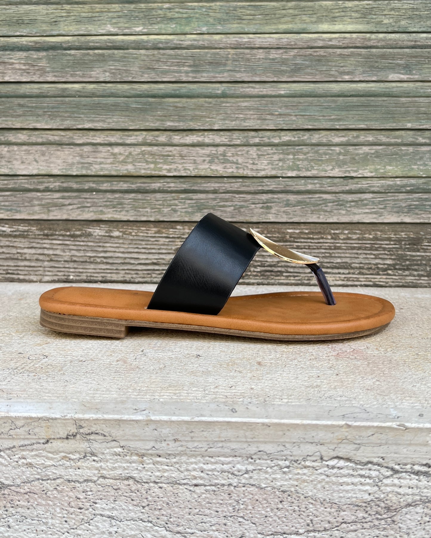 Infradito Moneta Black