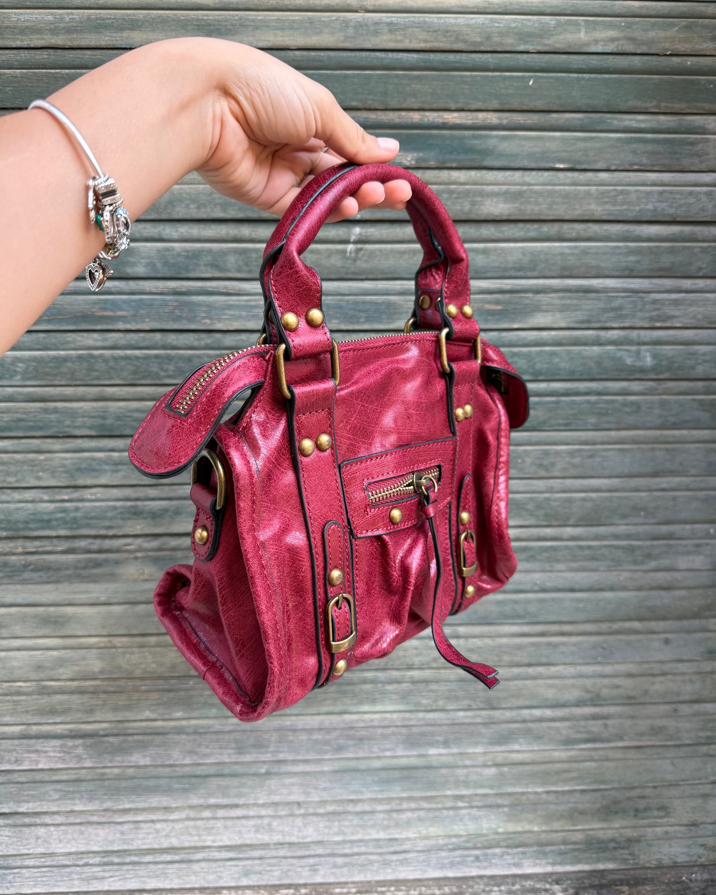 Borsa Angelica Rossa