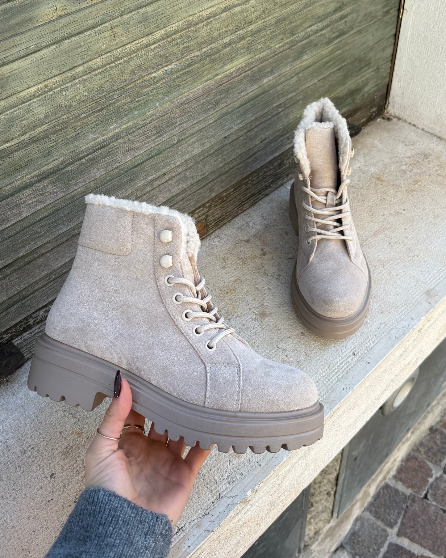 Stivaletto Yeti Beige