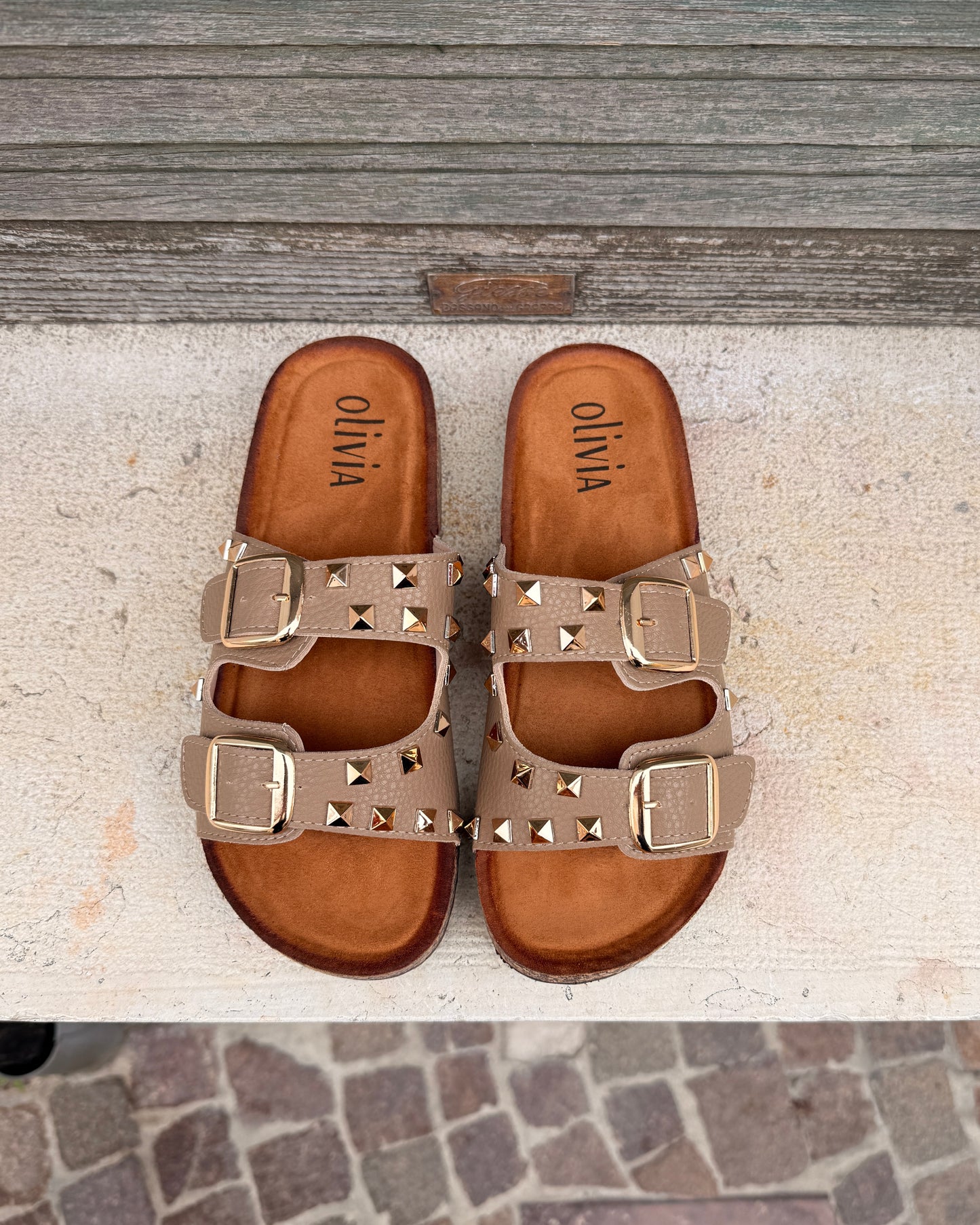 Ciabatta Rebecca Khaki