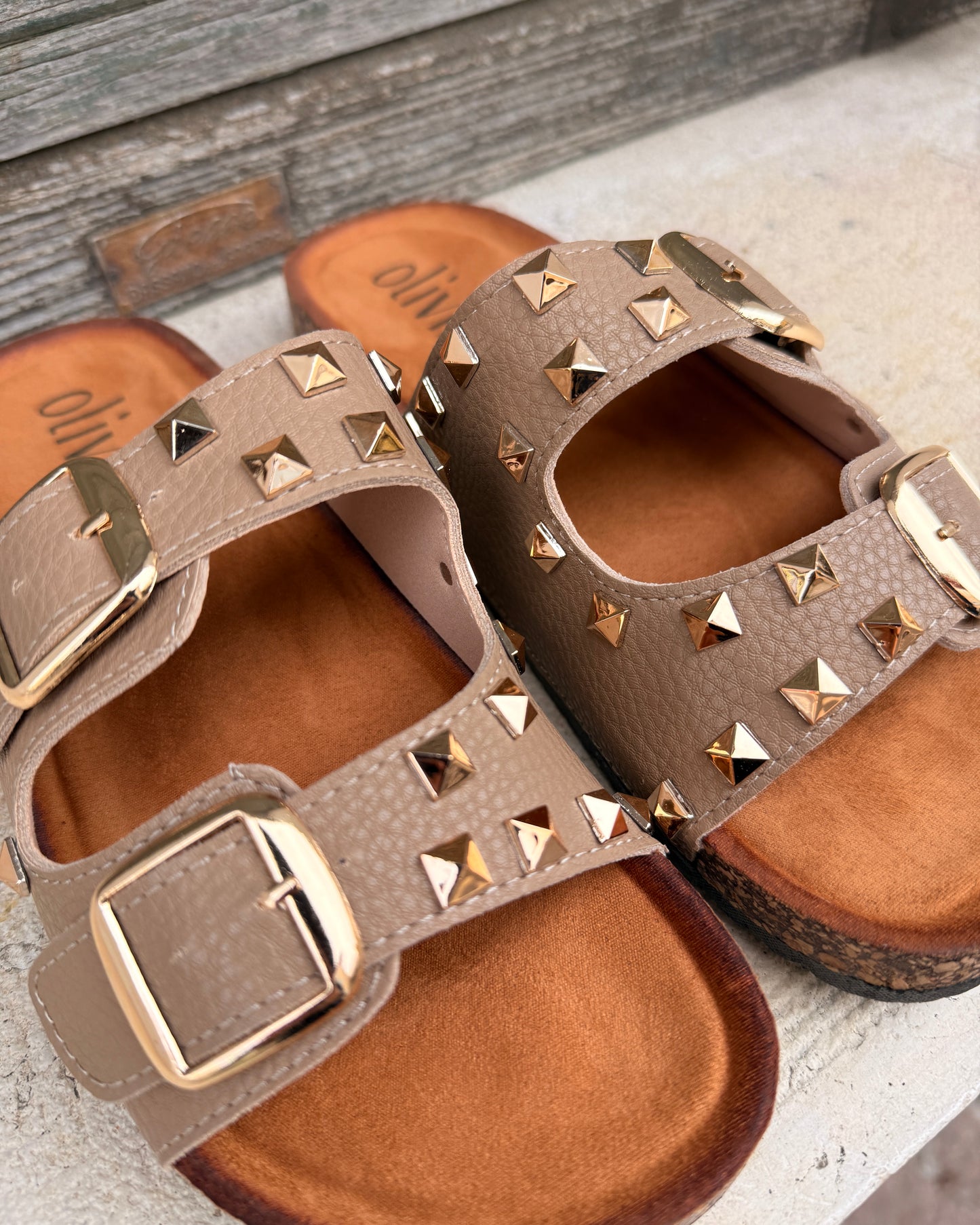 Ciabatta Rebecca Khaki