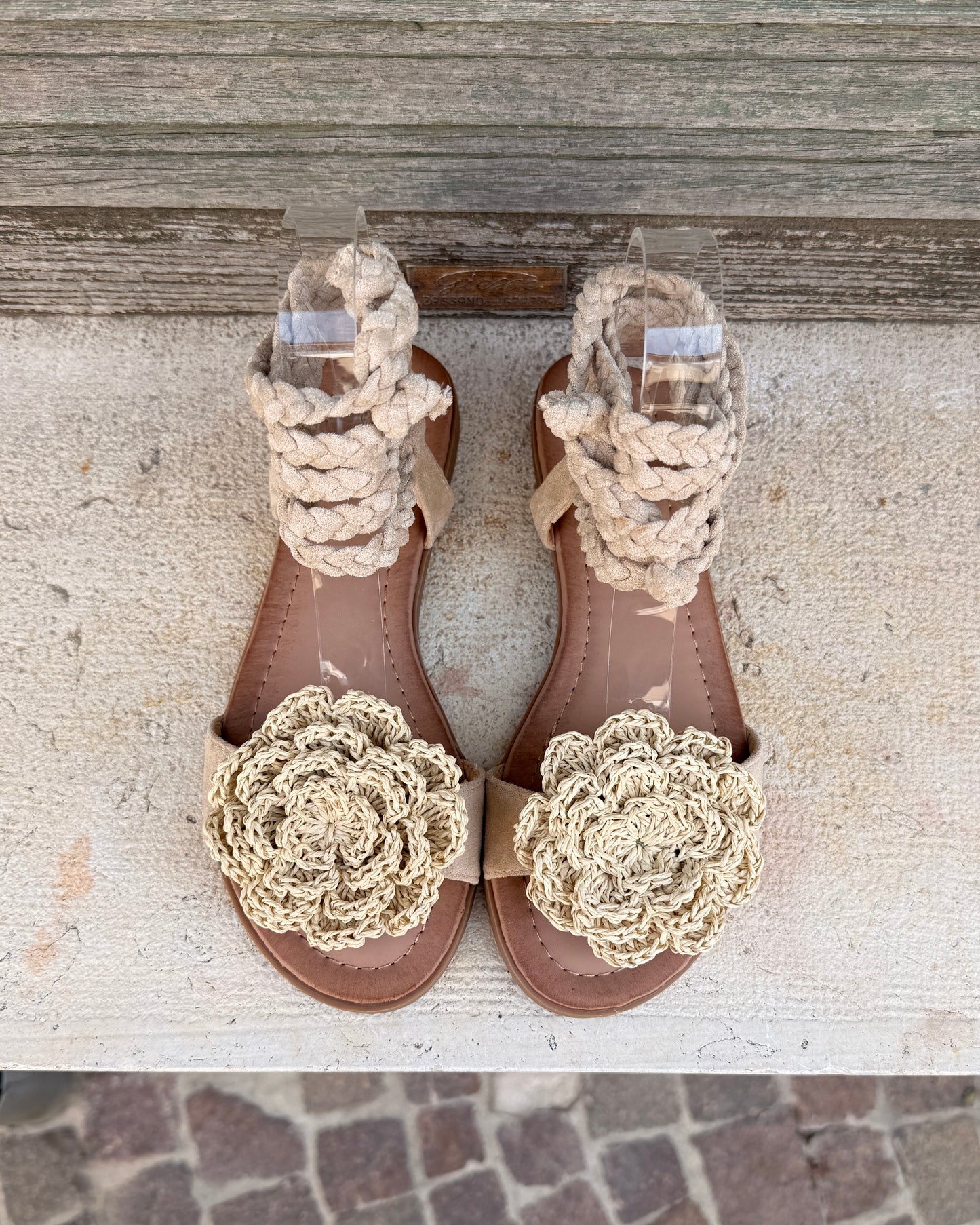 Sandalo Malaga Beige