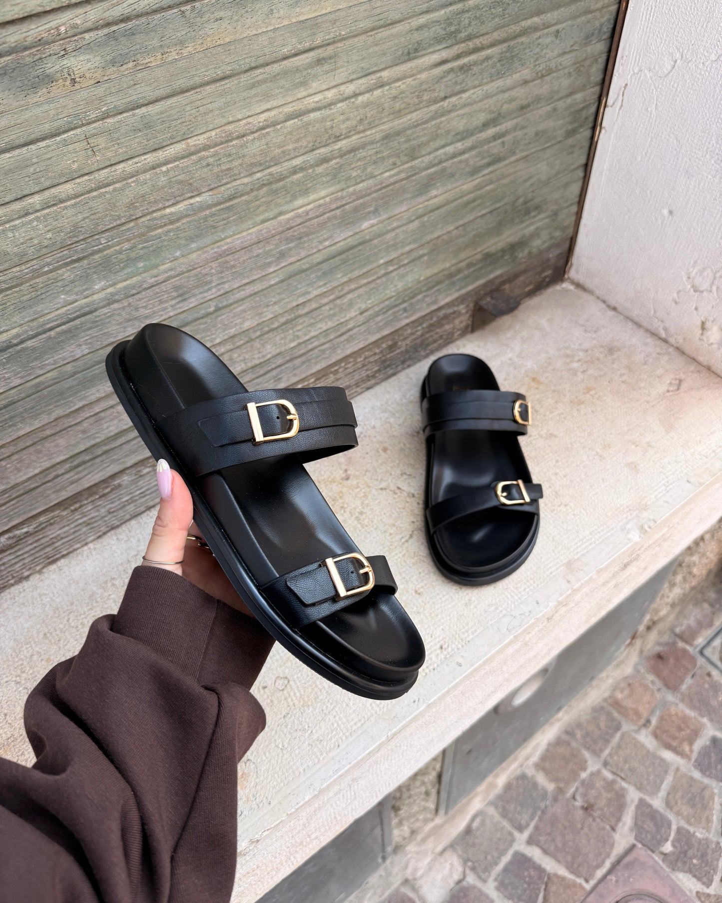 Ciabatta Yara Black