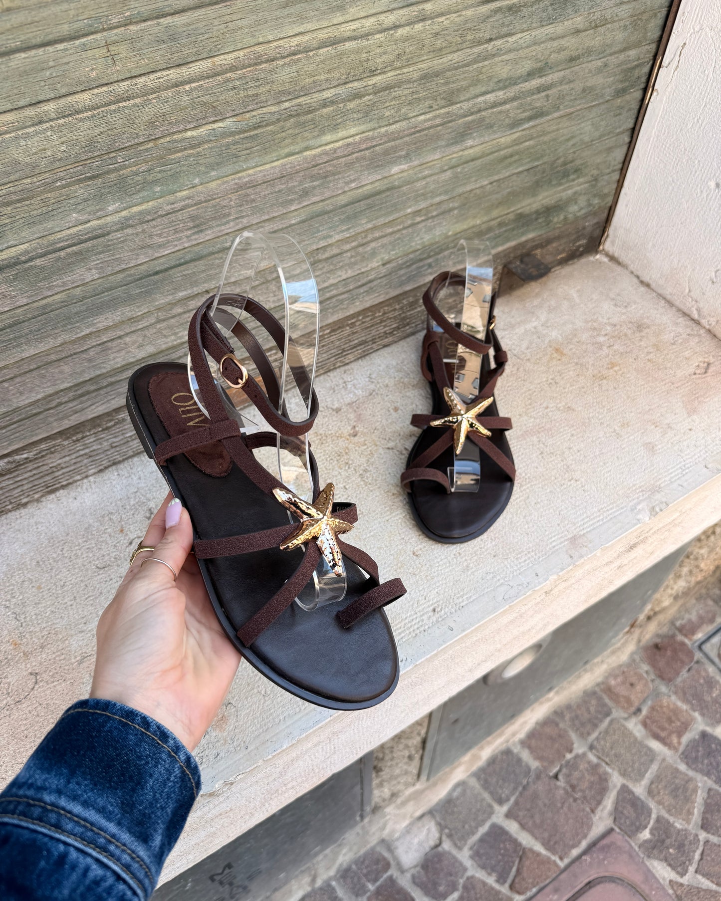 Sandalo Carlotta Brown