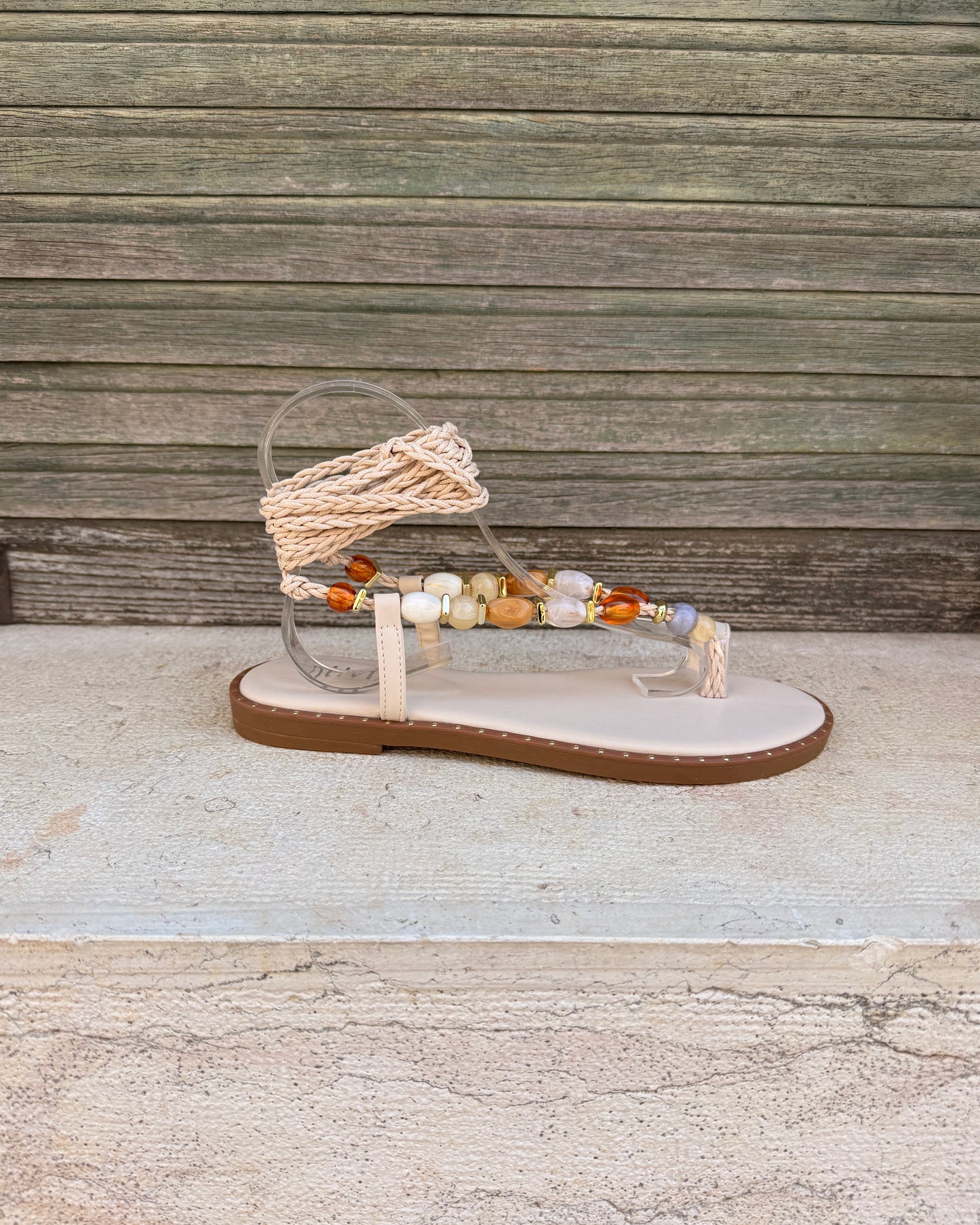 Sandalo Miriam Beige