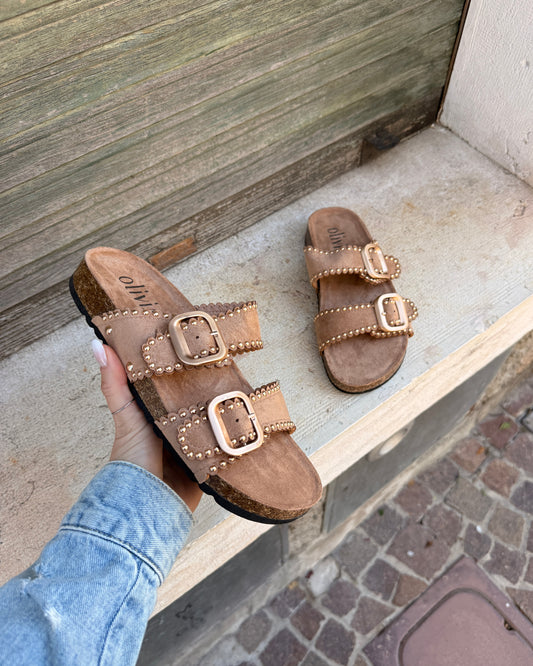 Ciabatta Emily Khaki