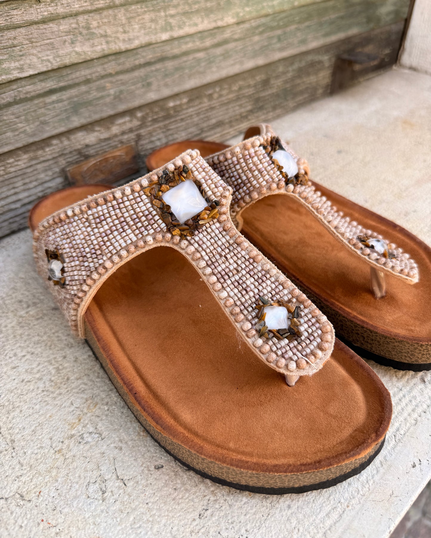 Infradito Maldive Beige