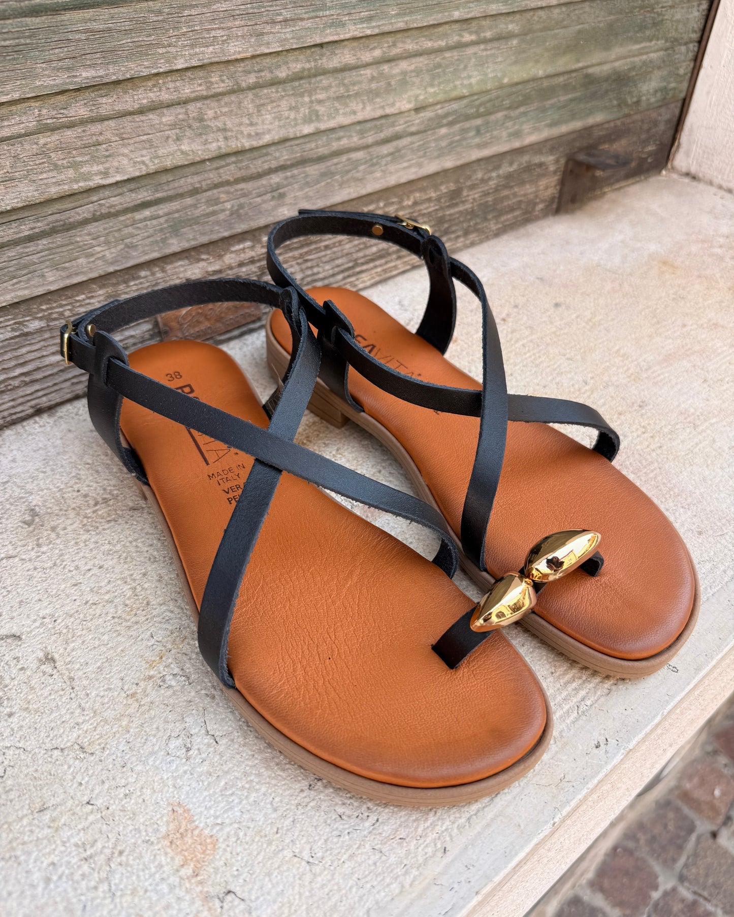 Sandalo Malibu Nero