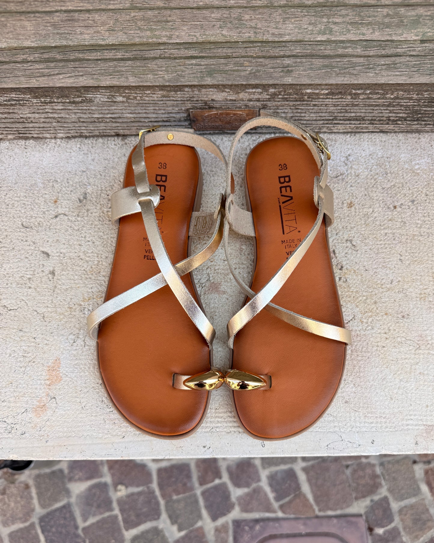 Sandalo Malibu Oro