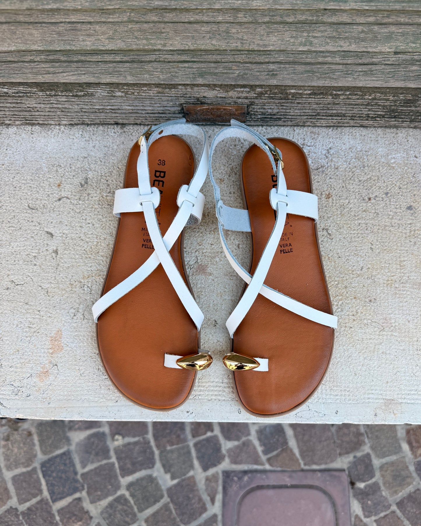 Sandalo Malibu Bianco