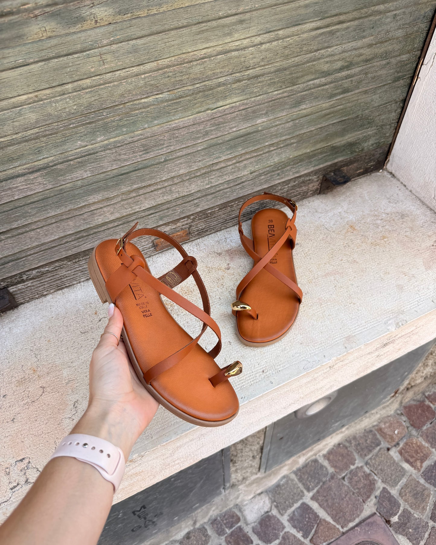 Sandalo Malibu Camel