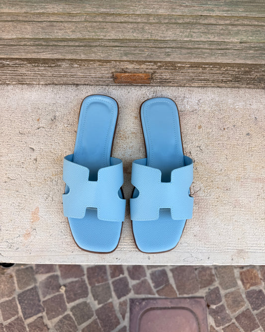 Ciabatta Fashion Azzurra