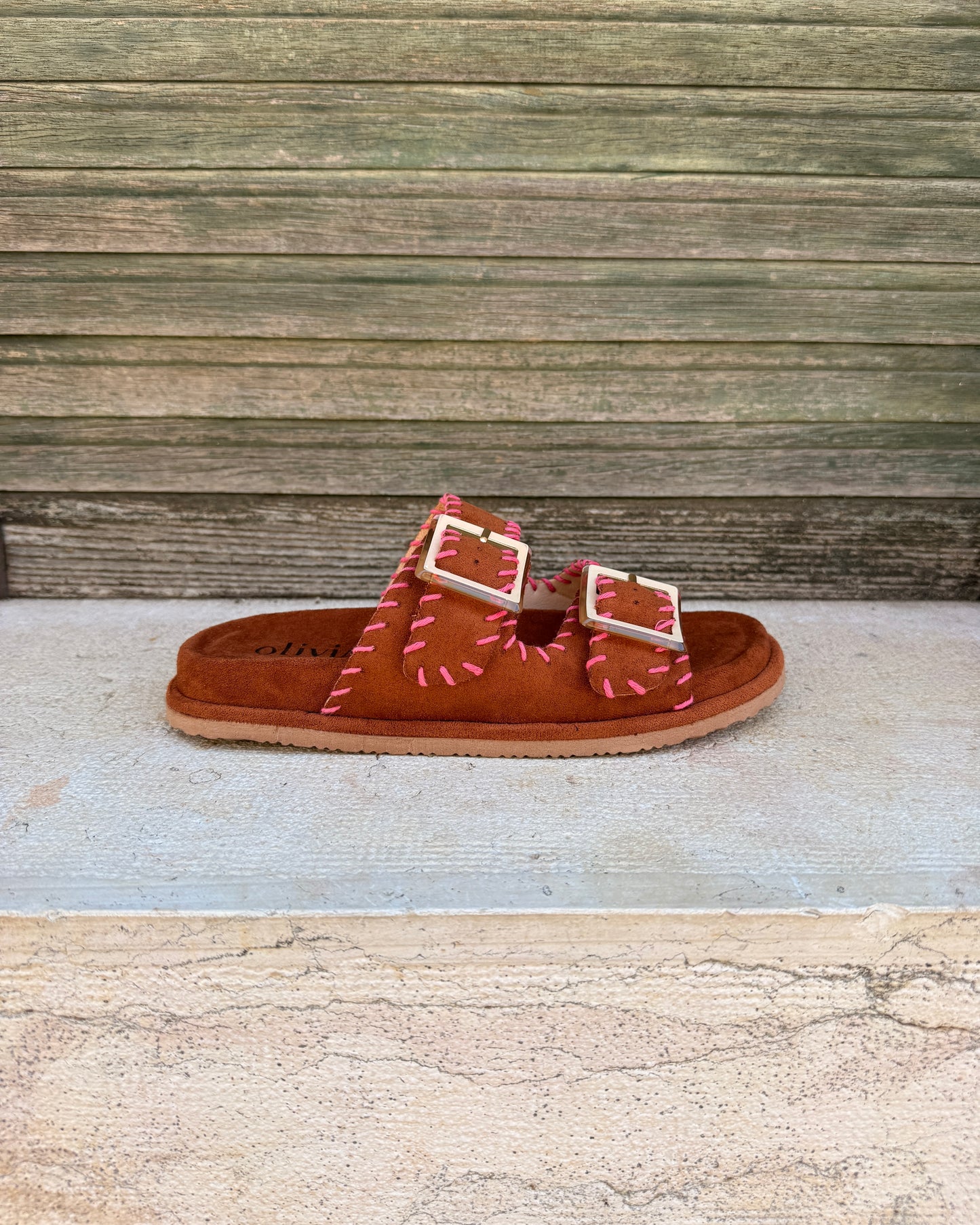 Ciabatte Zoe Camel