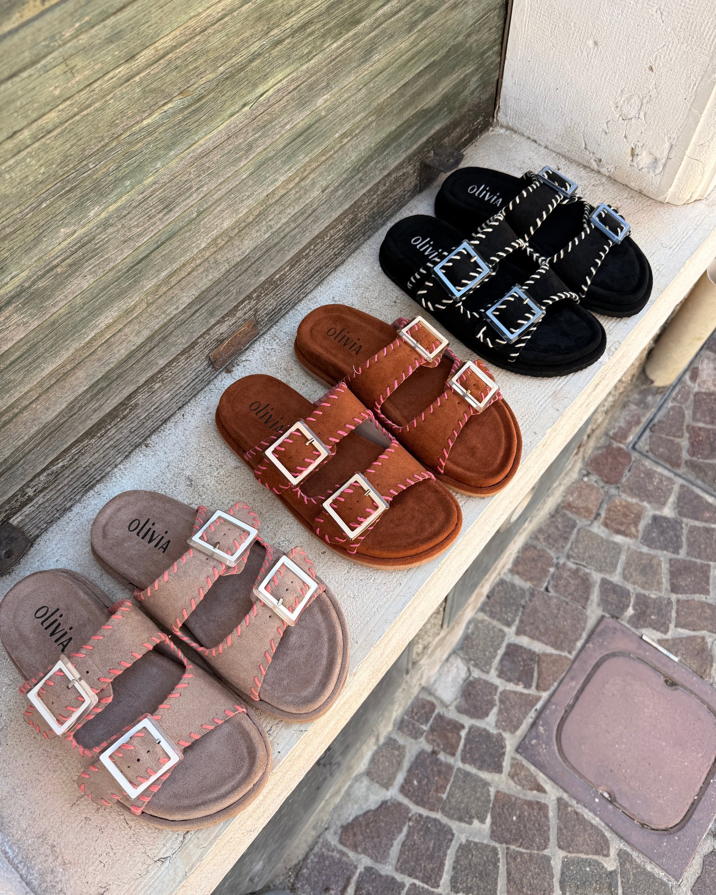 Ciabatte Zoe Camel
