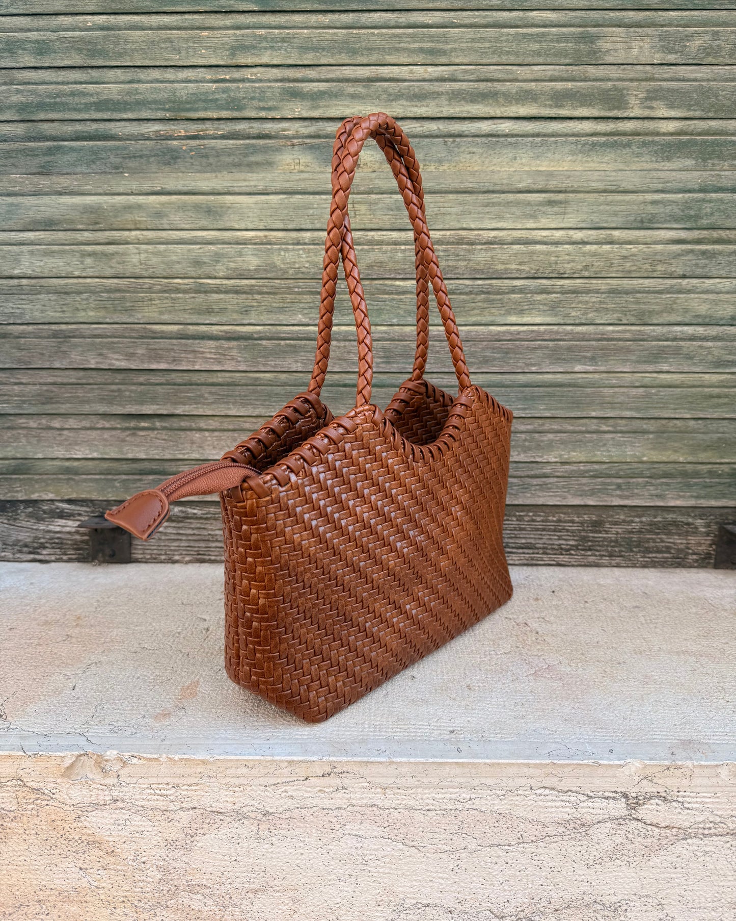 Borsa Clara small Camel