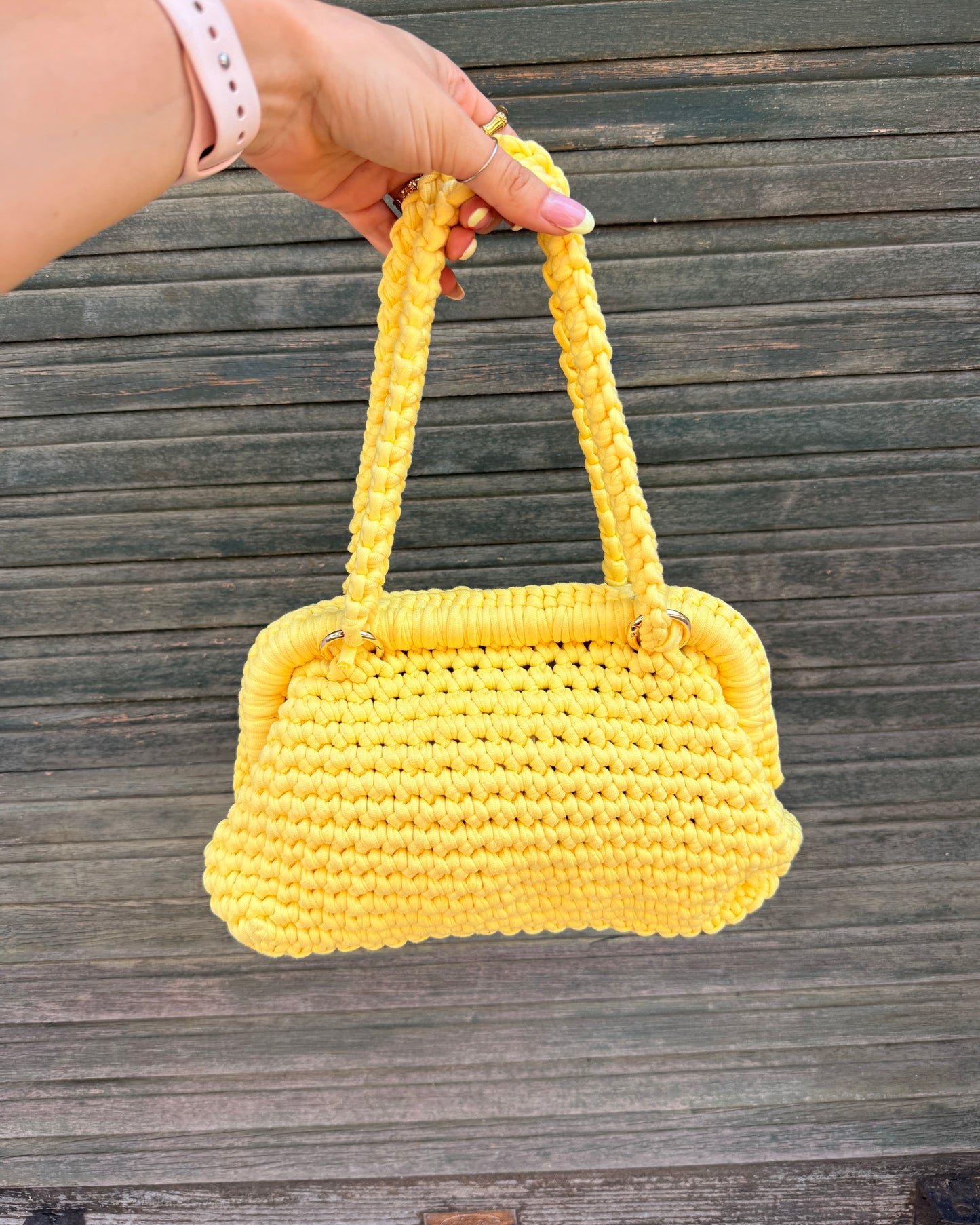 Pochette Luisa Gialla