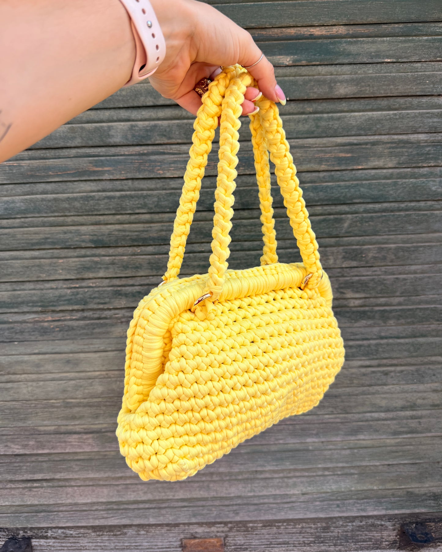 Pochette Luisa Gialla