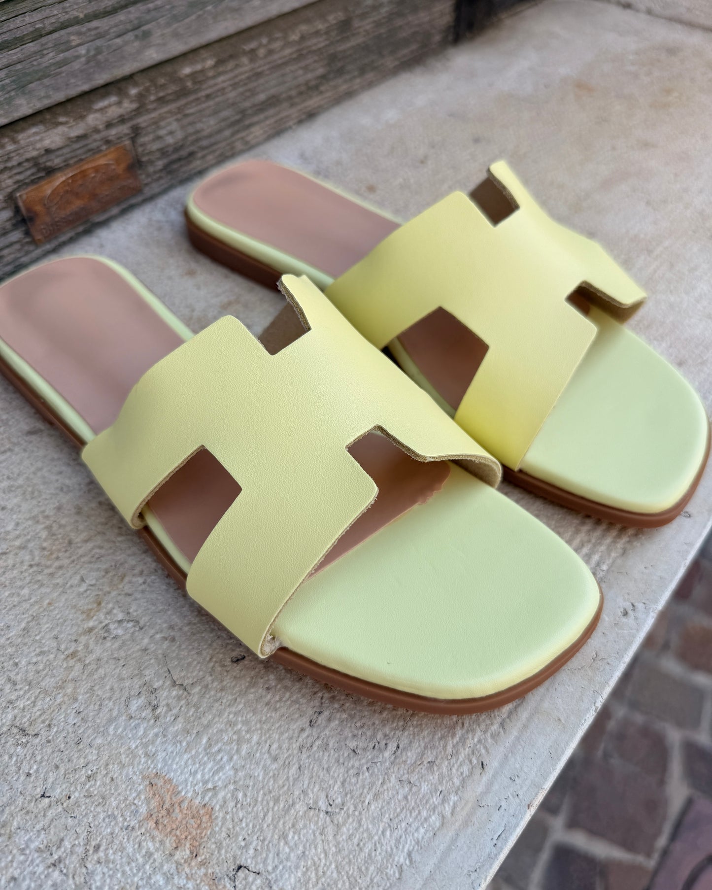 Ciabatta Fashion Gialla