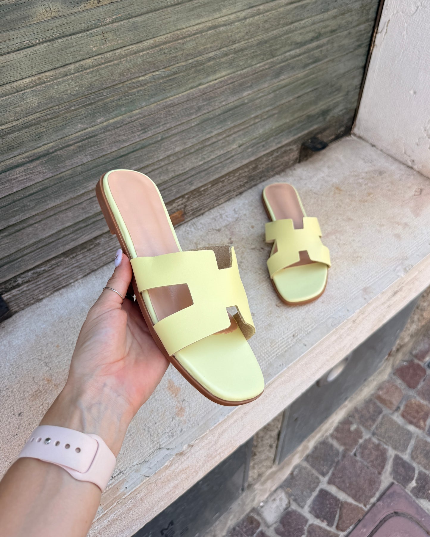 Ciabatta Fashion Gialla