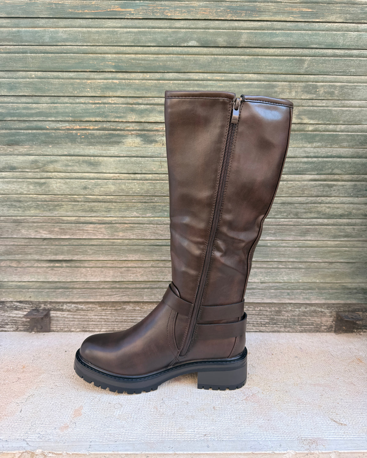Stivale Biker Brown